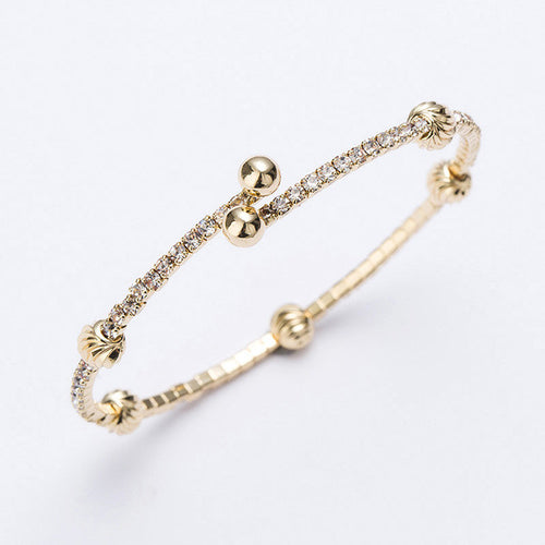 Rhinestone Cuff Bangle for Women